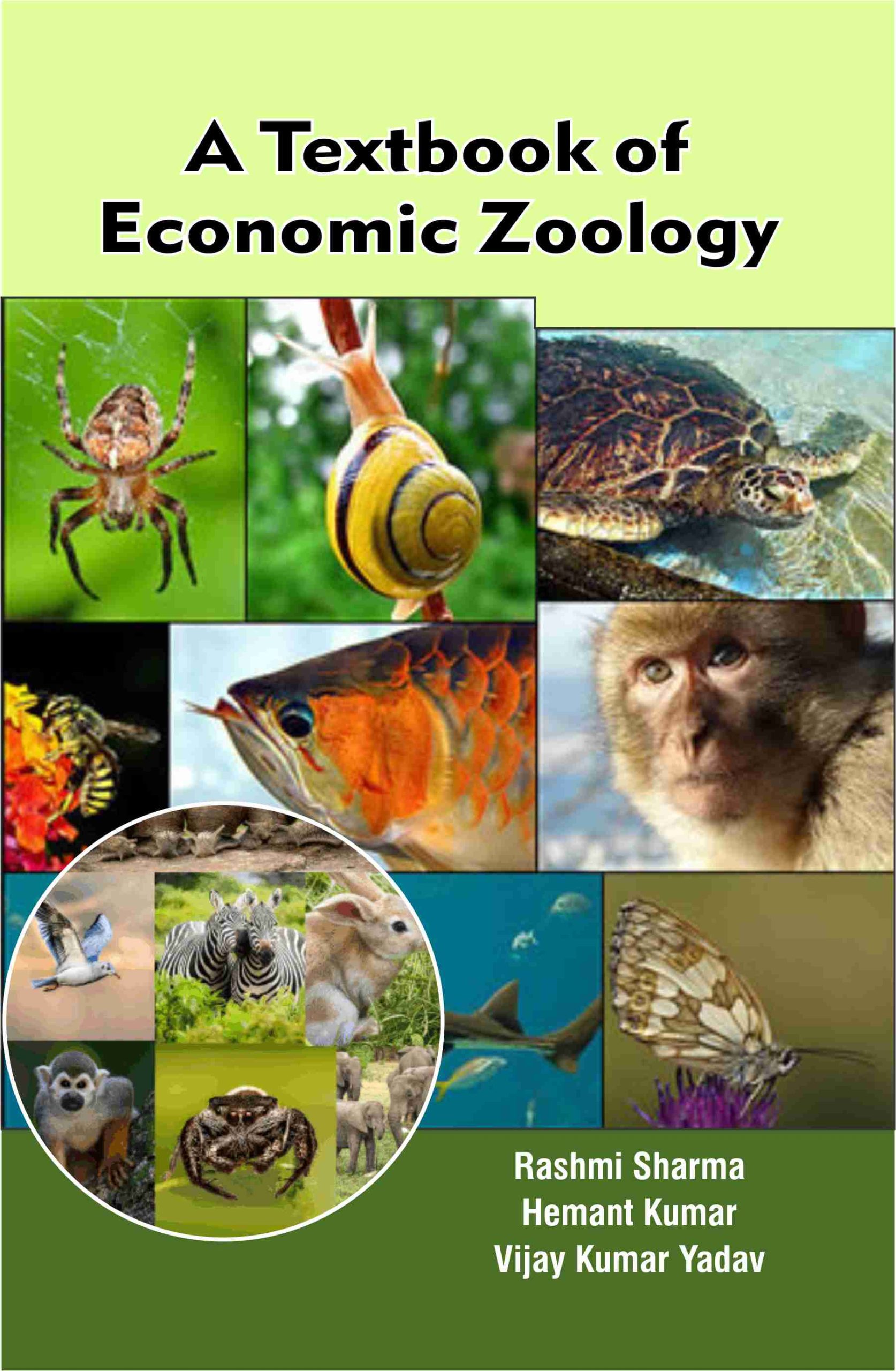 A Textbook of Economic Zoology - demy - 326pp
