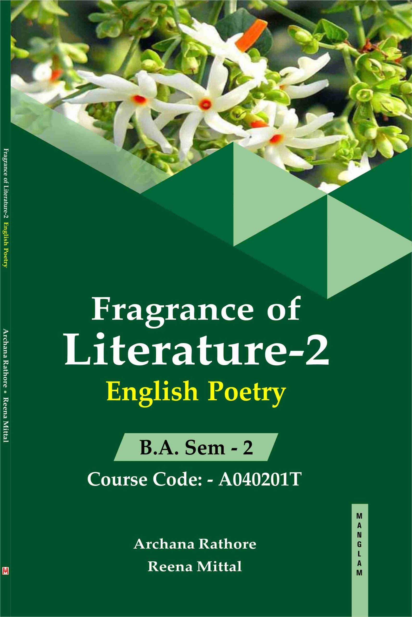 Fragrance of Literature-2 - demy (Paperback) 70 Pages
